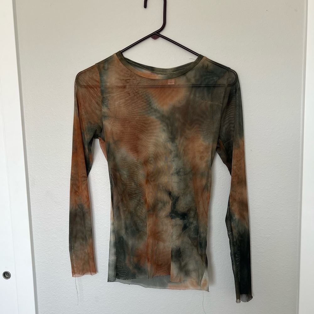 Sheer Long Sleeve